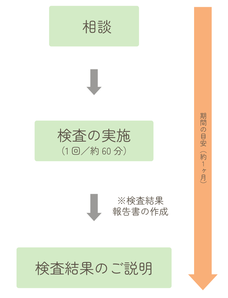検査の流れ